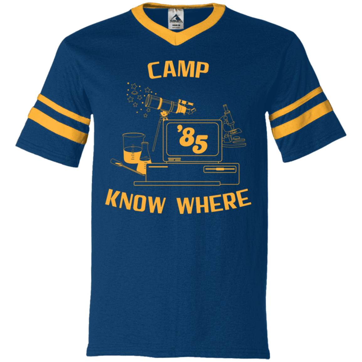 Dustin's "Camp Know Where" Jersey Variation From Stranger Things Season 3